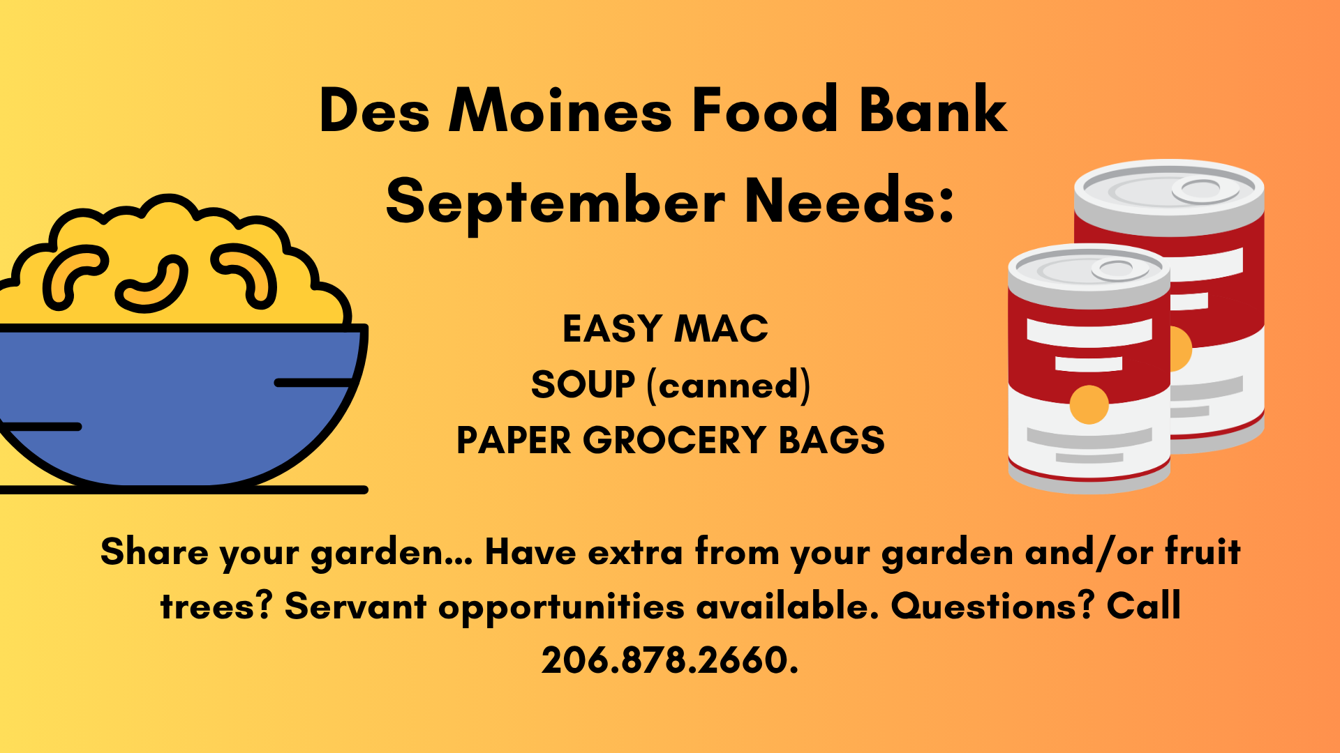 September Food Bank